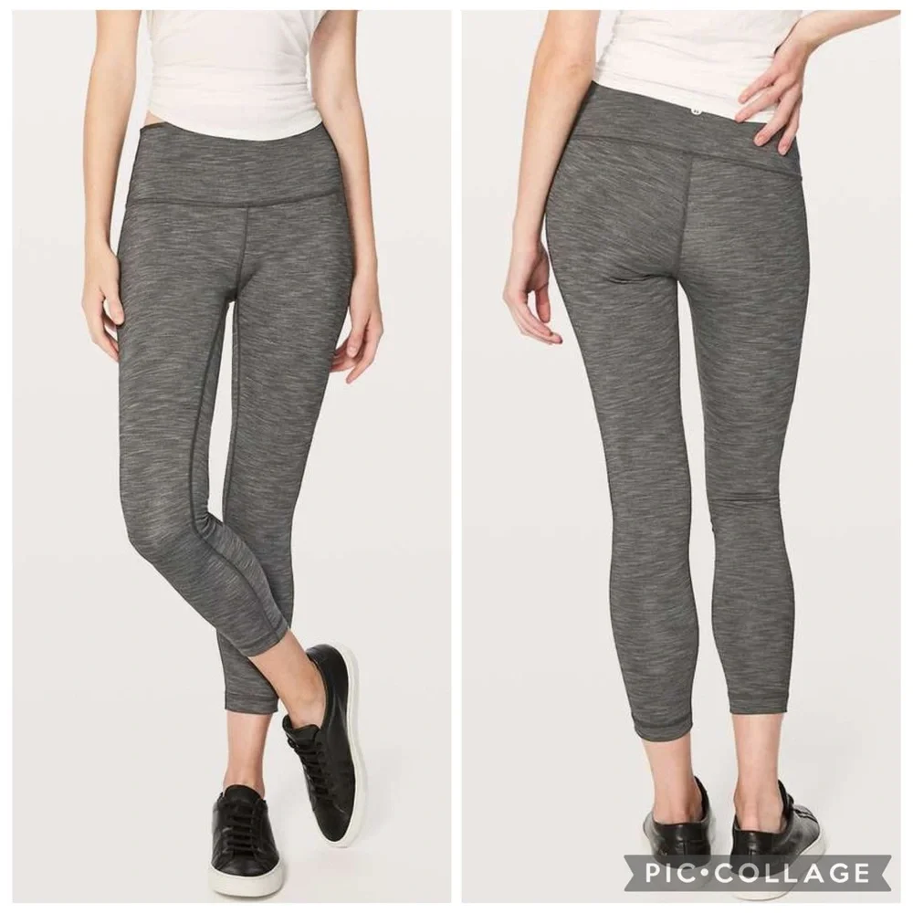 Lululemon Wunder Under Hi-Rise 7/8 Tight *Full-On Luxtreme 25" Size 8 - Picture 1 of 11